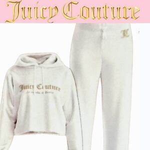 Juicy Couture Cozy Hooded PJ Set
